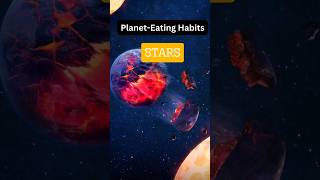 Stars Eating Planets #Stars #Twinstars #PlanetEaters #CelestialConsumption #AstronomicalAppetite