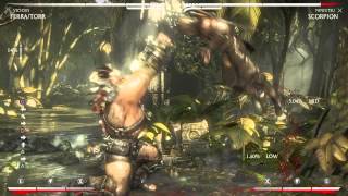 Mortal Kombat X - Ferra/Torr 31% no meter combo