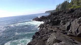 Salish Sea coastline (Juan De Fuca Provincial Park) near Port Renfrew, BC - ihikebc.com