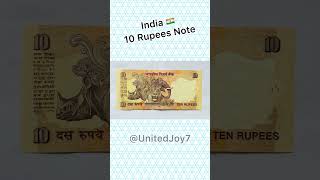 India 10 Rupees Note | Indian Currency Bills  🇮🇳 || United Joy