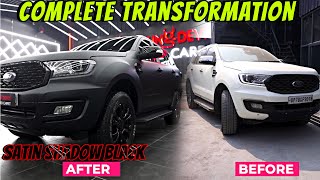 Transforming This Three Year Old Endeavour | Satin Shadow Black Wrap | ETU Studio