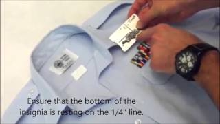 Pin-It  U.S. Coast Guard How to put your uniform shirt together in under 10 minutes.