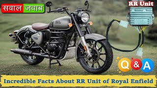 👌 Incredible Unknown Facts About RR Unit Which Can start Royal Enfield Without Battery | Q&A Video