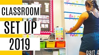 CLASSROOM SET UP 2019! | Day 4