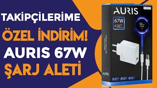 Takipçilerime Özel İndirimli! AURIS ARS-CH36 67 WATT Hızlı Şarj Cihazı İncelemesi