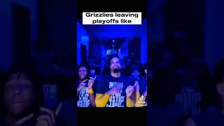 Grizzlies leaving the playoffs like #grizzlies #nba #basketball #dillonbrooks #playoffs #roadto2k