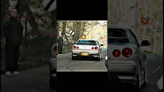 Celal in his R34 chasing joe in his scirocco R back in 2019  #scirocco  #jdm #nissanskyline