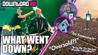 LETS TALK ABOUT THOSE METALLICA SETS... | What Went Down? - Download Festival 2023