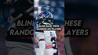 Blind rank #americanfootball #ytshort #watchonceuwillloveit #edit