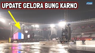 SAMPAI JUMPA MALAM INI! Update GBK! Persiapan Stage Konser Coldplay & Kondisi Di Luar Stadion GBK