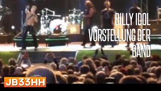 Billy Idol - Ende / Vorstellung Band (24.06.2015 - Hamburg Stadtpark) live HD