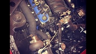 IT RUNS!!!!! Turbo 5.3 LSX Mazda rx7