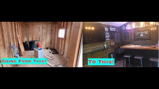 Building a PubShed, Episode #3 #backyardbar, #pubshed, #lowplaces,