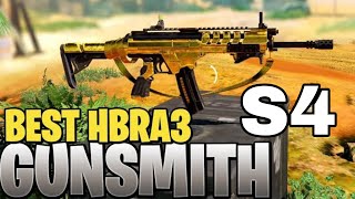 Fast Ads + No Recoil Hbra3 Gunsmith | Best Hbra3 Gunsmith In Cod Mobile Season 4