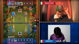 Adrian Piedra vs Pompeyo4   Crown Championship LATAM   Semana Cinco   Clash Royale   Español 1