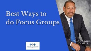 aop 3 focus groups