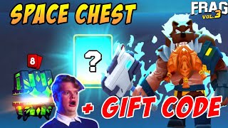 🔥Space chest + gift code 🎁🎯 #FRAG PRO SHOOTER