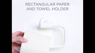 700 SERIES RECTANGULAR PAPER AND TOWEL HOLDER