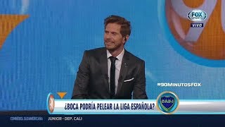 Pollo Vignolo: "Si Boca juega en la Bombonera, le gana al Barcelona"