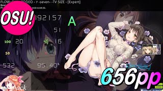 Osu! Mathi | 96,40% 5,34⭐ 7 -seven- -TV SIZE - [Expert] +HDDTHR