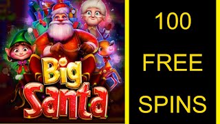 100 Free Spins on Big Santa slot - Best Casino Bonuses 2023