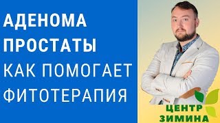 Аденома простаты. Как и почему помогают травы, фитотерапия?