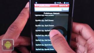 PokéBuilder Pro Android App - Create Custome Characters for Pokémon Nintendo DS