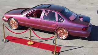 96 T pee  Outrageous SS Impala on Rose Gold 26's Rucci's at Fall Fest 10/23/21