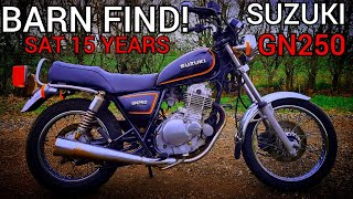 ABANDONED FOR 15 YEARS, CAN WE SAVE IT!? SUZUKI GN250 CLASSIC MOTORBIKE RESTORATION PART 2