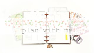 Fall Plan With Me | a5 Discbound Planner