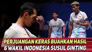 Penuh Perjuangan Dramatis !!! Bagas/Fikri dan 6 Wakil Lain Susul Ginting Di Perempat Final ???