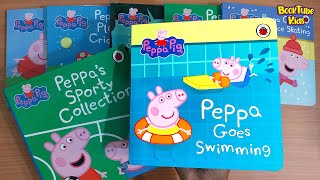 🐷PEPPA PIG : PEPPA GOES SWIMMING 02 | PEPPA SPORTY COLLECTION | Kids Books Read Aloud