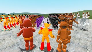 HOW TO PLAY FREDDYS In Garry's Mod! FNAF 1-9 SECURITY BREACH In Garry's Mod! Five Nights at Freddys