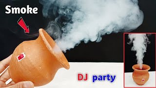 Science Project for Matke Wala Fog Machine कैसे बनाएं || Making Mini DC Motor Smoke Machine At Home