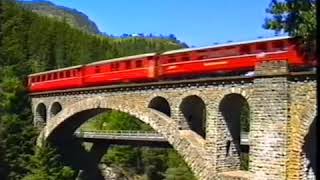 GLACIER EXPRESS.-    El tren mas lento y bello de Europa.  Documental.