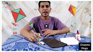 tutorial como aser un barrilete + tradicion guatemalteca#chepetovlogs