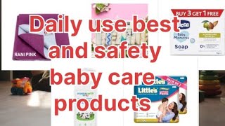 Daily use best and safe baby care products/#amazon #babycare #review