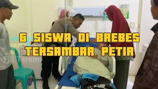 Siswa tersambar petir kondisi mengenaskan || 2 orang tak tertolong