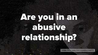 Are you in an abusive relationship?