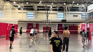 No Bounce vs Traumatize (loser’s bracket), third set, MSOE co-ed tourney