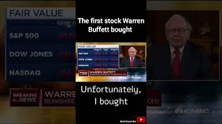 What happened with Warren Buffett's first stock?