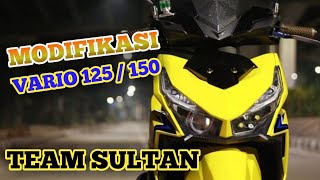 Modifikasi Vario 125 || Team Sultan