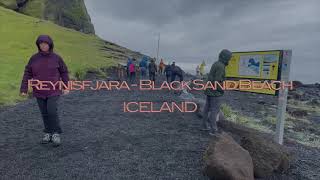 Reynisfjara - Black Sand Beach in Iceland