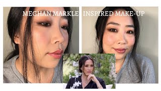 MEGHAN MARKLE OPRAH INTERVIEW MAKE-UP LOOK//Brown smokey eye