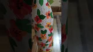 Bottle Art।। Bottle painting idea 💡Bottle पेंटिंग for beginners