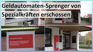 [Automaten-Sprenger von Polizei überrascht] +++ 1 Toter durch Schusswaffengebrauch+++