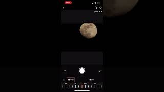 Moon orbiting #trending #space #youtubeshorts #night #moon #sky #camera