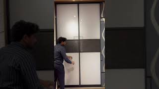 Profile slidding door in different patten