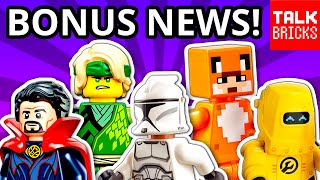 BONUS LEGO NEWS! 2022 SETS! Star Wars! Doctor Strange! Series 22 Minifigs! Harry Potter! Minecraft!