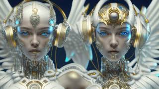 MYSTIK PRODUCTIONS -  Angel Light Warriors AI Showcase VIdeo for Angel Fire Music Track.